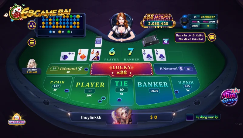 Giới thiệu về baccarat 68 game bài cơ bản