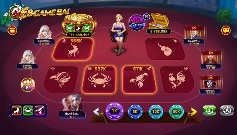 Đôi nét về Bầu cua 68 game bài