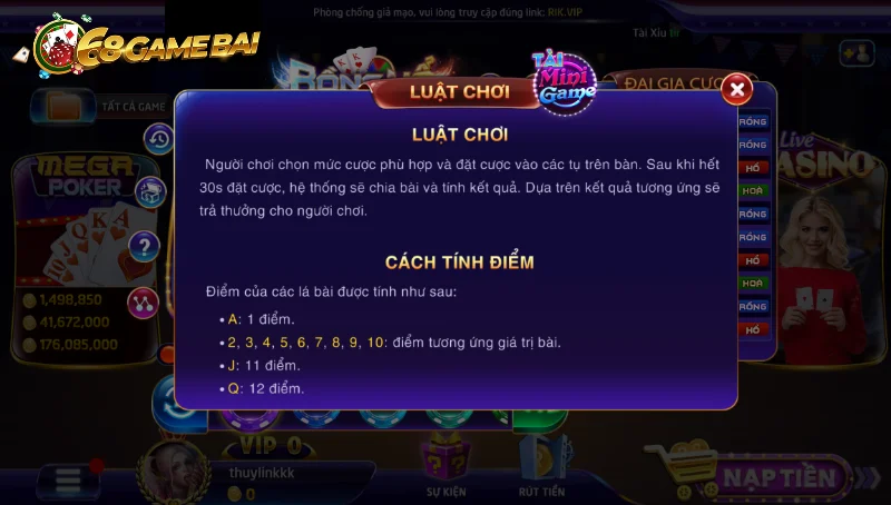 Các thuật ngữ thường gặp khi tham gia chơi rồng hổ 68 game bài cần nhớ