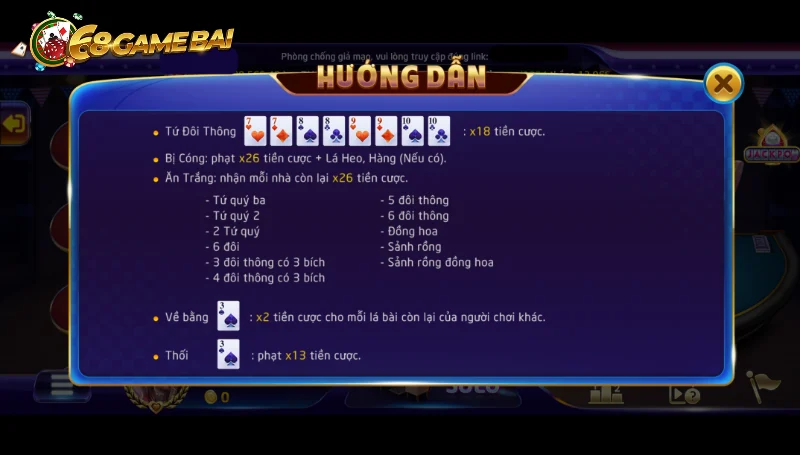 Kinh nghiệm đánh bài tiến lên miền nam 68 game bài luôn thắng 